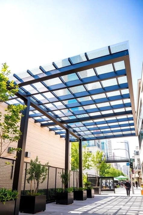 Stainless Steel Pergolas, reference design 005